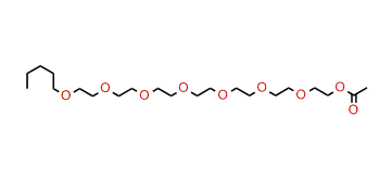 3,6,9,12,15,18,21-Heptaoxahexacosyl acetate
